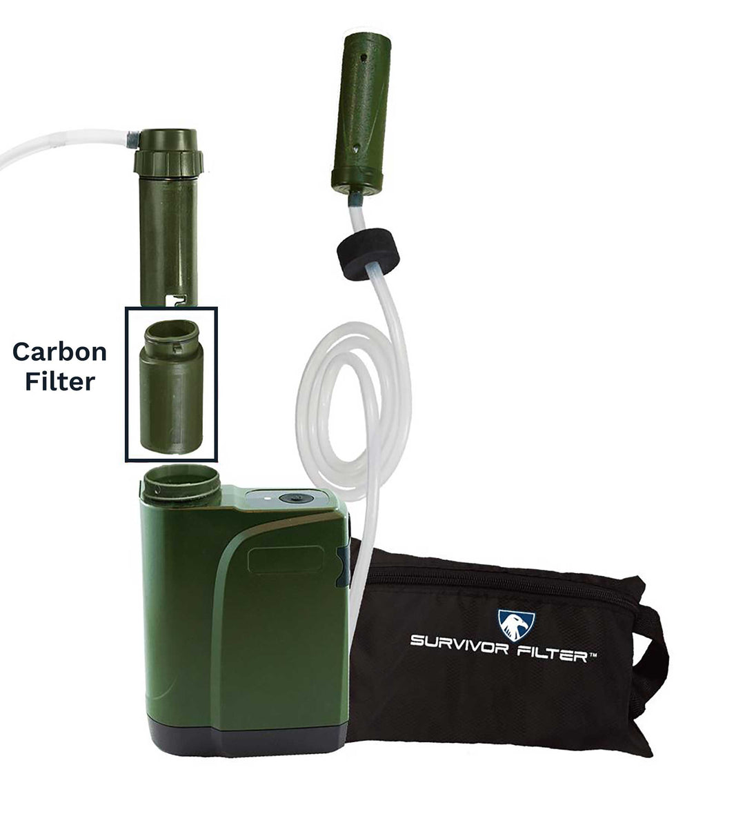 Survivor Filter PRO Carbon Filter Replacement, Compatible with Electric PRO X