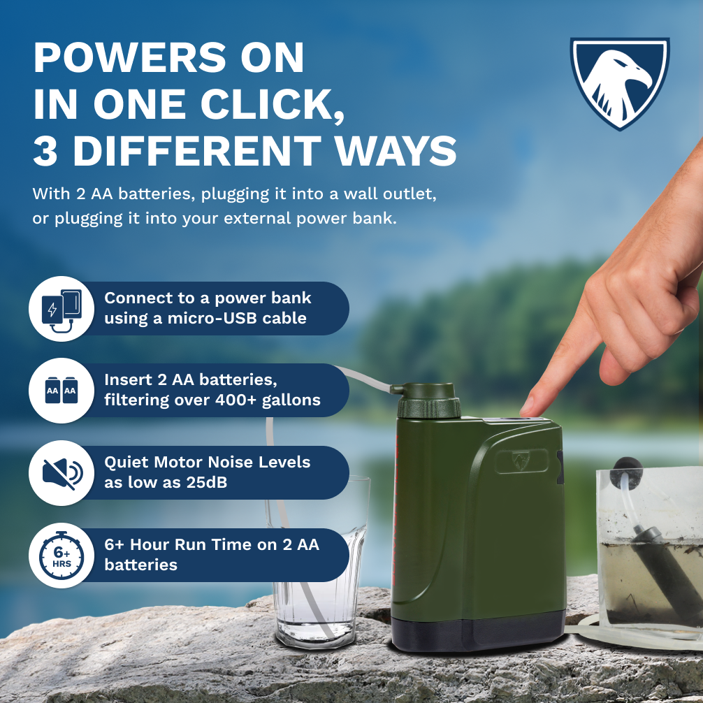 SURVIVOR FILTER™ PRO X Electric Water Filter