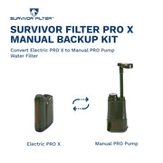 Survivor Filter PRO X Manual Backup Kit