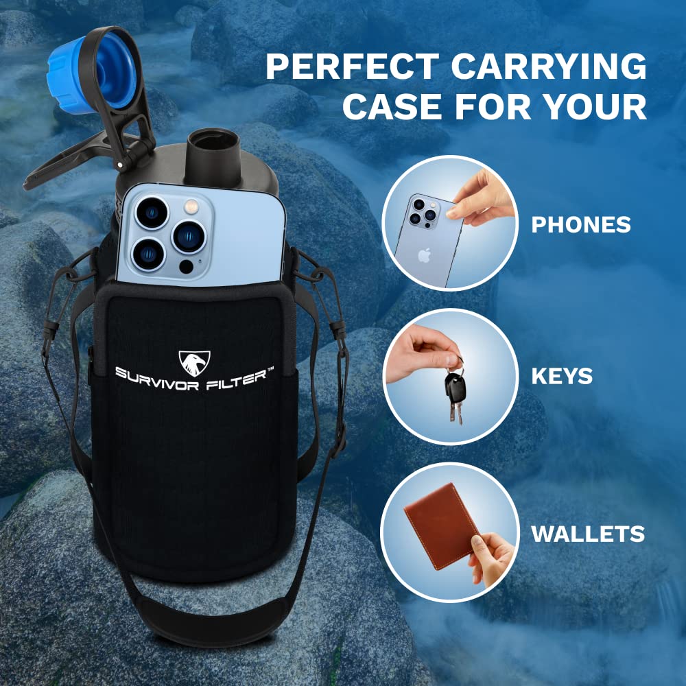 SURVIVOR FILTER™ Active All Terrain Filtration Bottle &amp; Carrier System