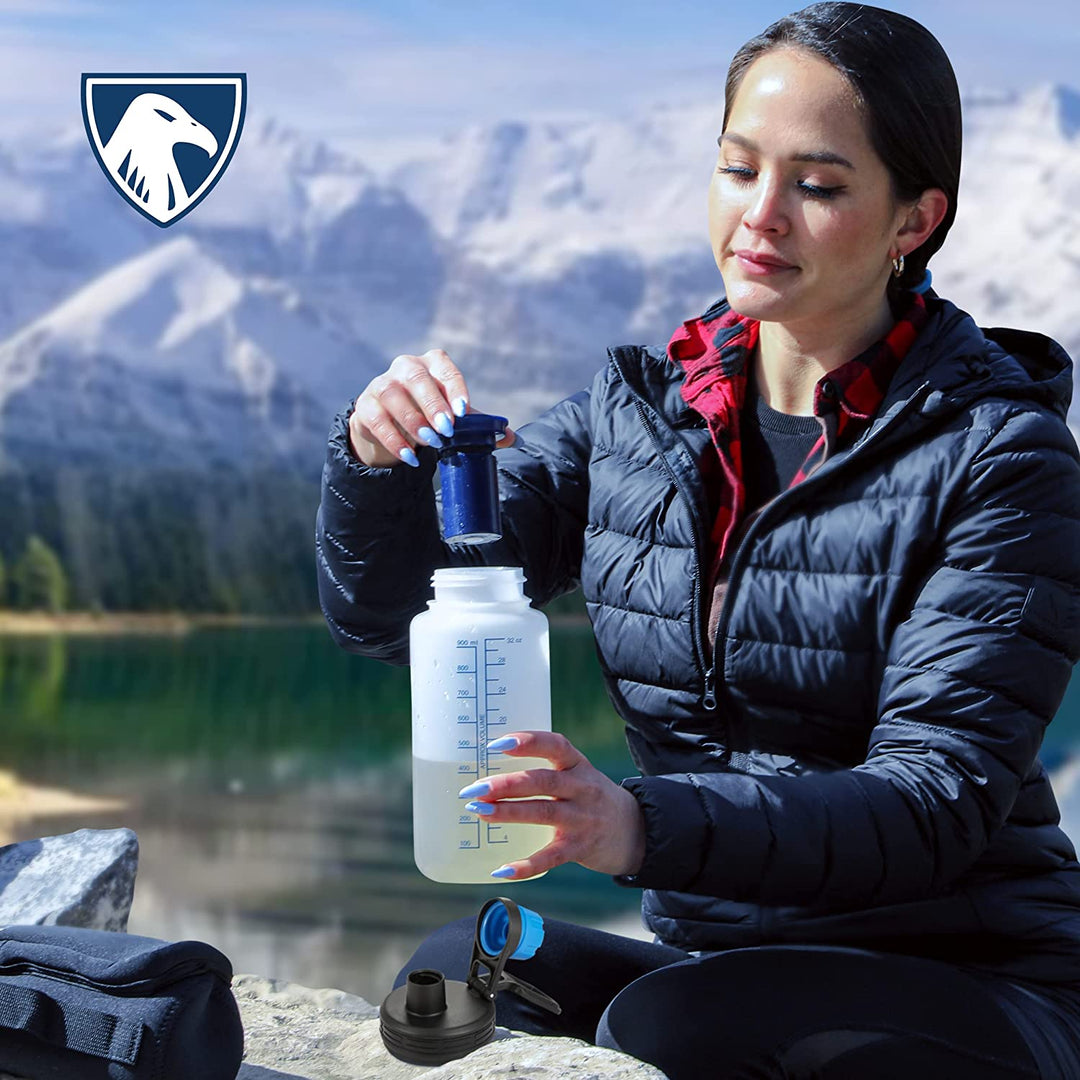 SURVIVOR FILTER™ Active All Terrain Filtration Bottle &amp; Carrier System