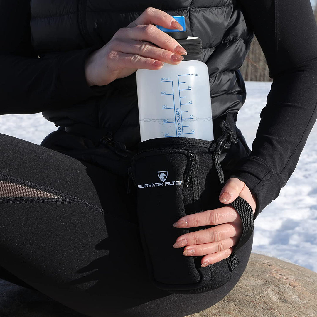 SURVIVOR FILTER™ Active All Terrain Filtration Bottle &amp; Carrier System